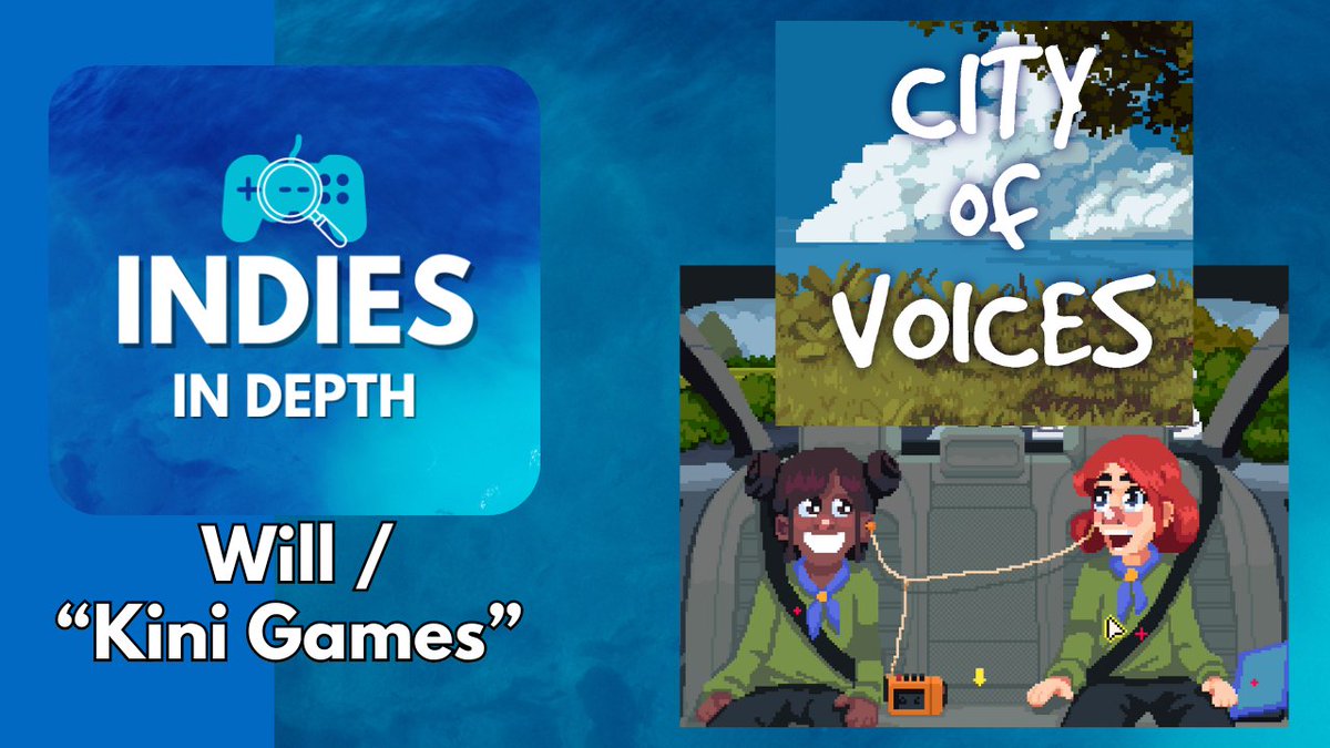 City of Voices is a new deduction game by <a href="/games_kini/">Kini Games</a> who worked on Rise of the Golden Idol!

He told me how he hopes to bring a more emotional spin to his story and what he learnt from working at <a href="/ColorGray7/">The RISE of the Golden Idol</a>!

Find out more about the game in our chat -  youtu.be/3P0Wntbjh3s