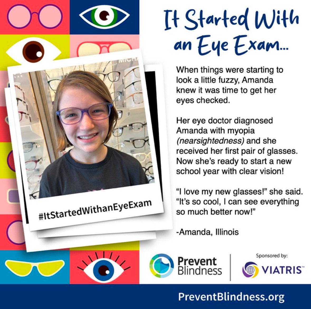 Prevent Blindness tweet media