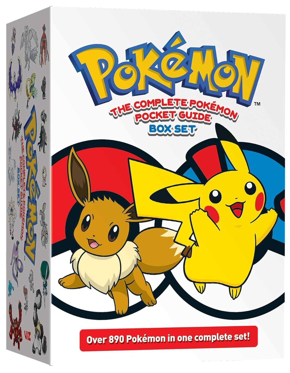 Wario64's tweet photo. Pokémon: The Complete Pokémon Pocket Guide Box Set is $24.60 on Amazon https://t.co/p71aZf0mjV #ad https://t.co/QxmiB46bv8