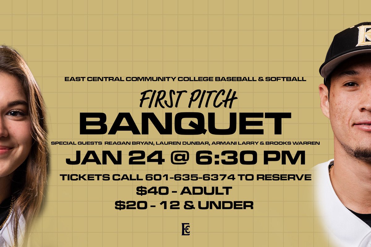 Join us January 24th at 6:30 for our First Pitch Dinner! Call for Tickets! See you then!