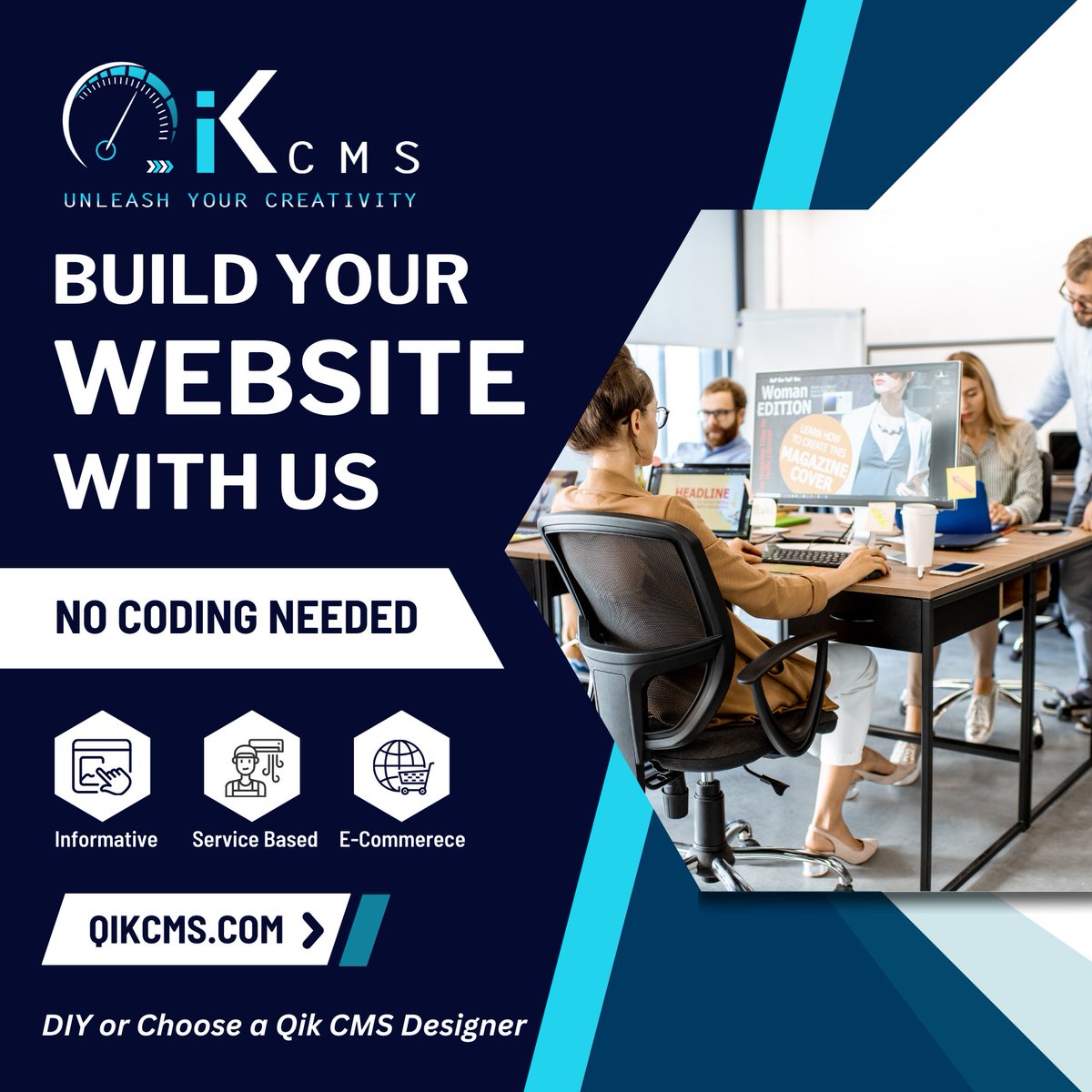 QikCMS tweet media