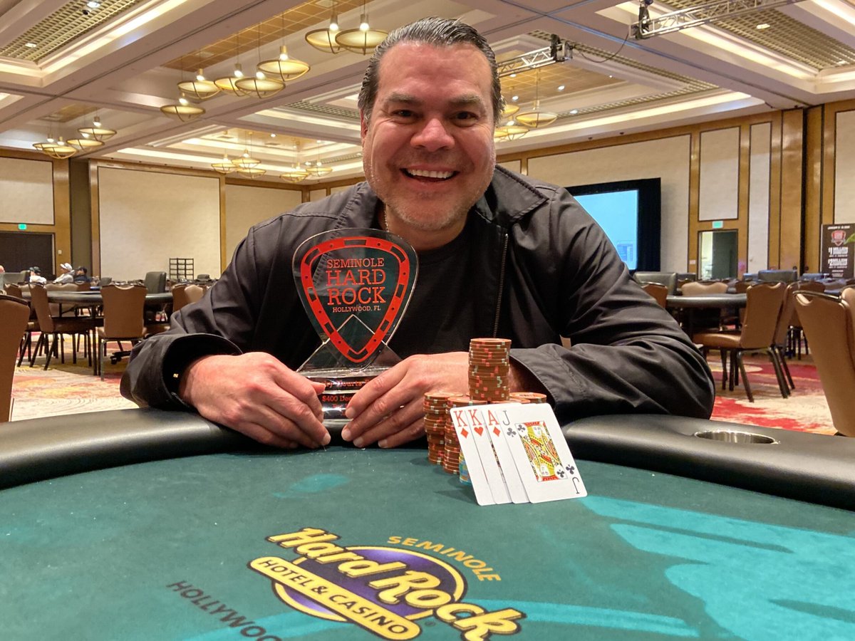 Seminole Hard Rock Poker Open tweet media