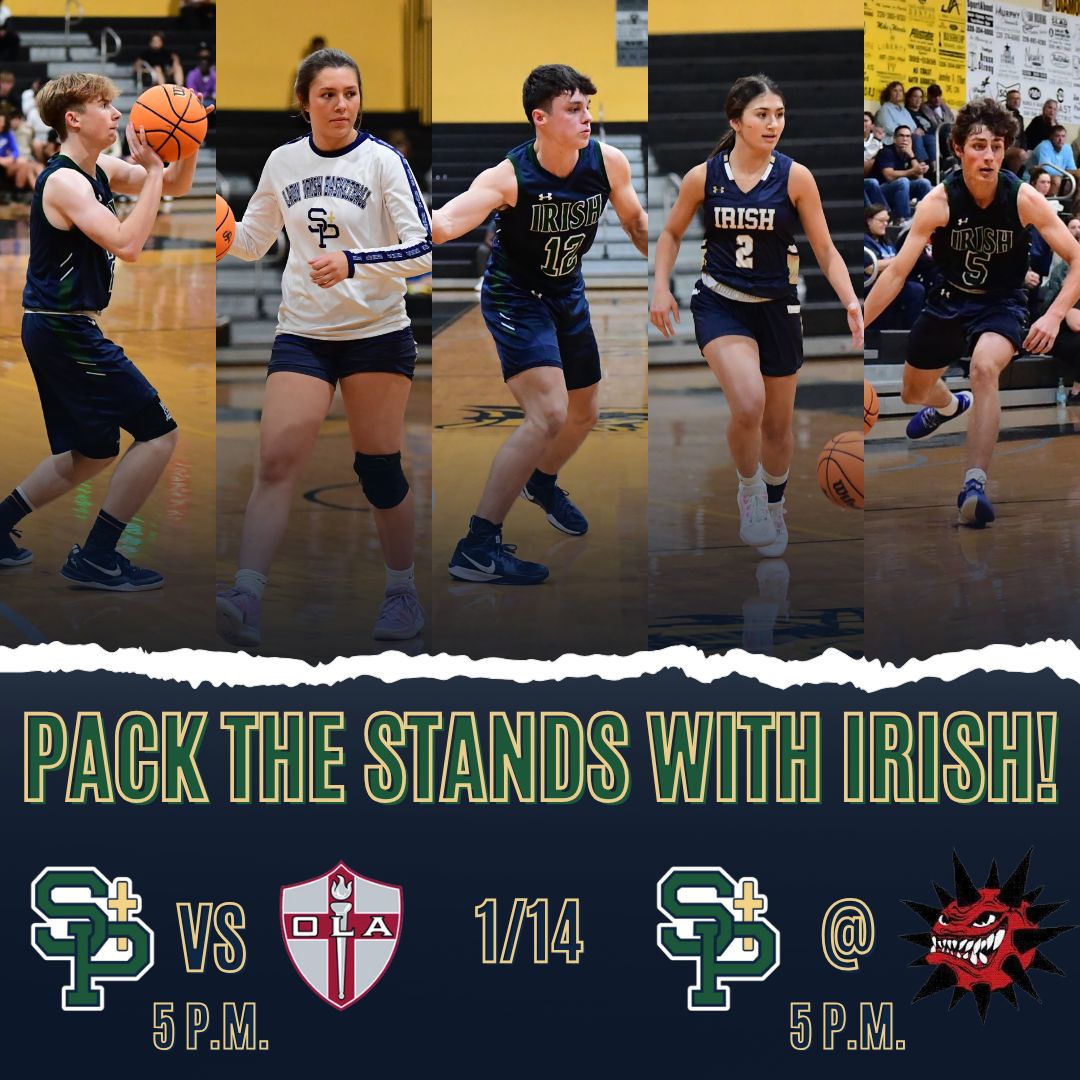 The Irish are taking on the Bay! Help us fill the stands at home and on the Rockachaw campus with Irish! The Lady Irish play at home