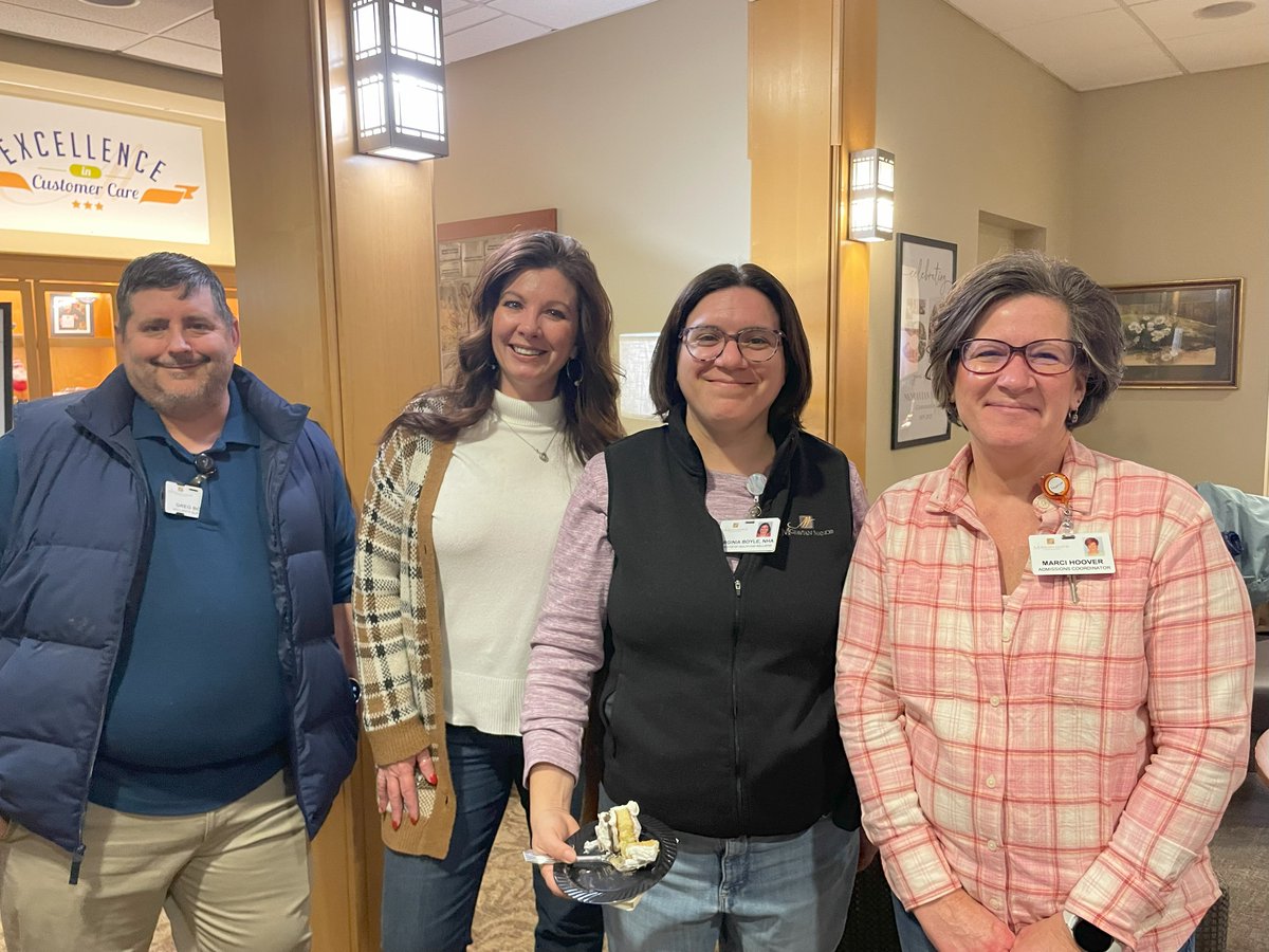 MoravianManor's tweet photo. We're thrilled to mark our 50th anniversary. What a privilege to serve this community for 5 decades. A huge shoutout to Leighton Dickenson, Lead Maintenance Tech, who baked a stunning anniversary cake! 
#seniorlivingcommunity #retirementliving #lititz #moravian #50thanniversary https://t.co/EyOsMRkxWF