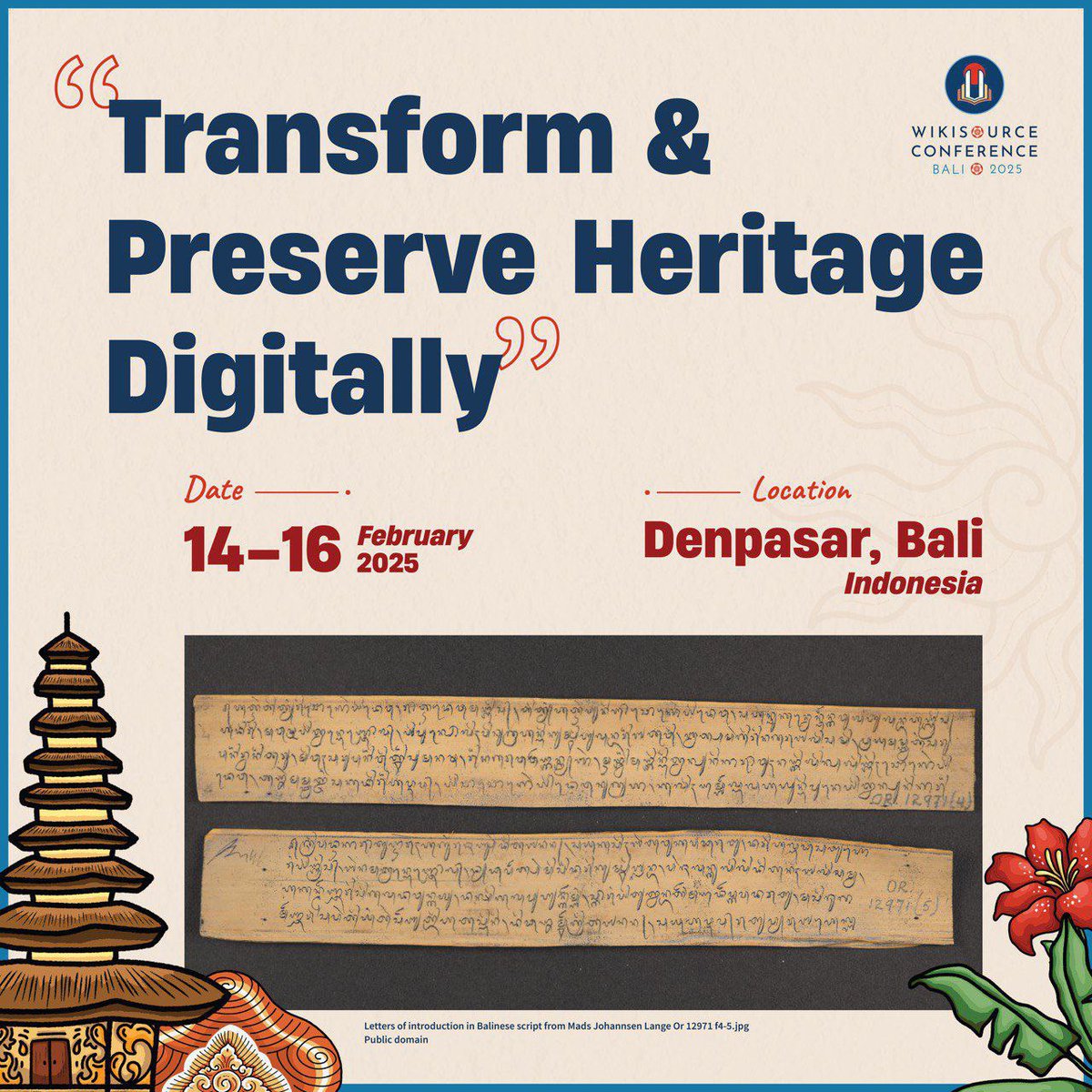 Wikisource Conference tweet media