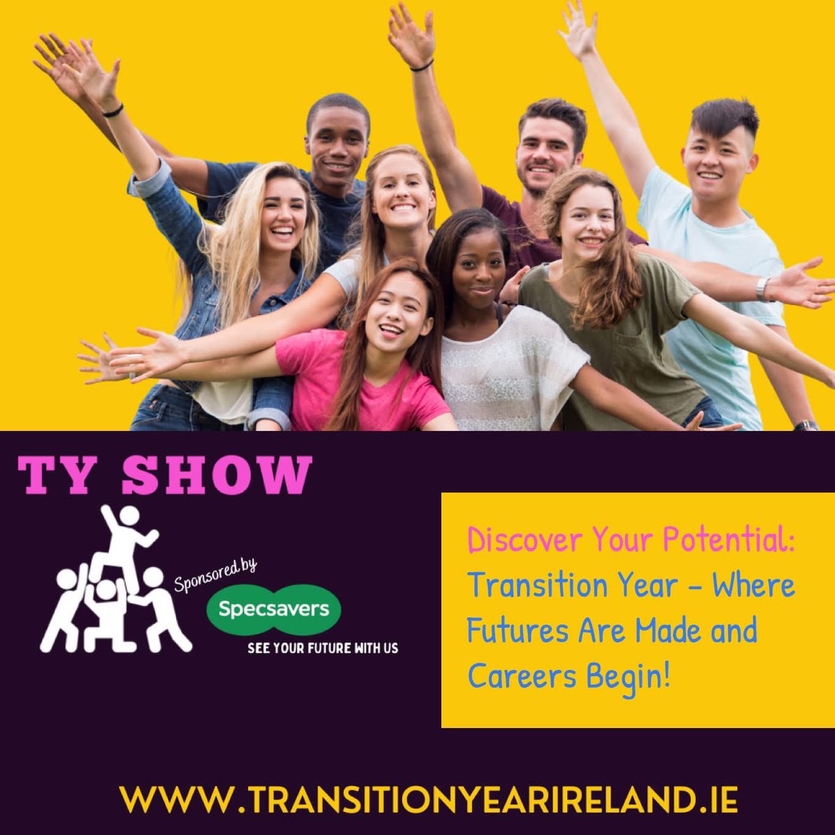 NLNIreland's tweet photo. NLN will be at the #TYShow in Limerick this Tuesday -
Make sure to visit our information stand! ๐ #ThinkPossible #SupportedTraining #FurtherEducation https://t.co/KNdxWUTUiB