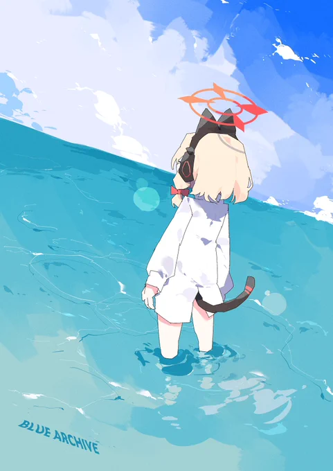#ブルアカ 青とモモイ 