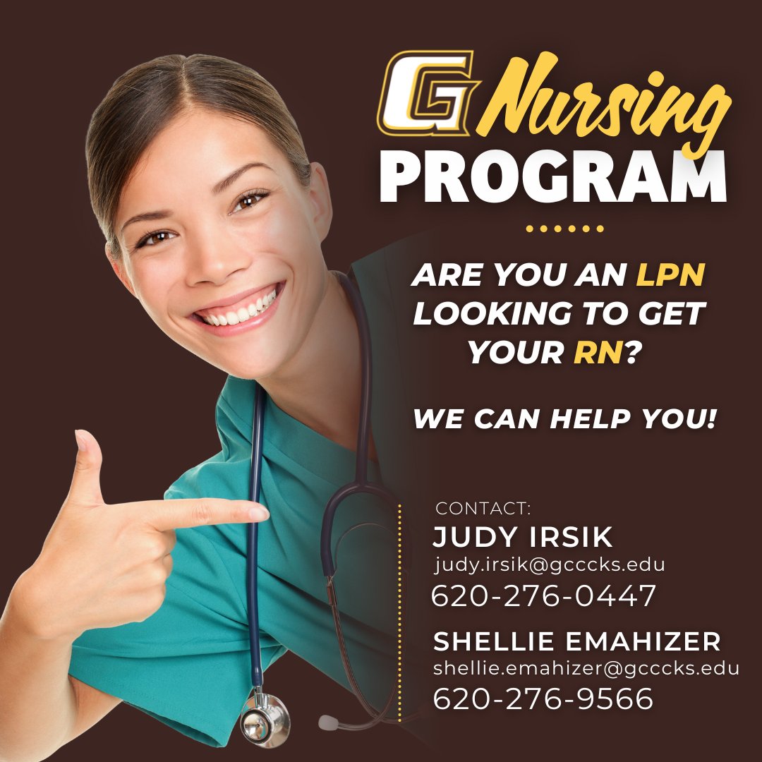GCCCBroncbuster's tweet image. Aspiring LPNs, the GCCC Nursing Program is your path to becoming an RN! Build on your skills for a smooth transition to the next level in your nursing career. #Nursing #LPNtoRN #GCCC