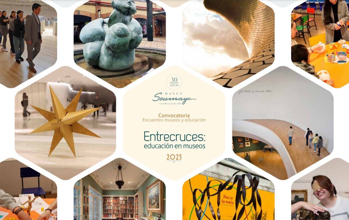 🎨📚 Asiste al Encuentro “Entrecruces: educación en museos” <a href="/ElMuseoSoumaya/">Museo Soumaya</a> 

📅 5, 6 y 7 de marzo de 2025
📍Sede Plaza Loreto, al sur de la CDMX

👉 Más información en: museosoumaya.org/multimedia/Con…

¡Forma parte de este diálogo que conecta experiencias y saberes! ✨