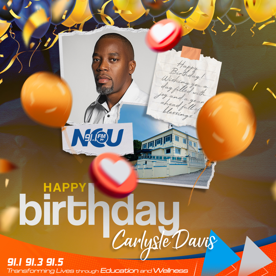 NCU91FM's tweet photo. 🎉 Happy Birthday, Carlysle Davis! 🎉

Join us in celebrating our amazing Sales Coordinator. May your day be filled with joy, laughter, and all the blessings you deserve! 🎂🎈

#HappyBirthdayCarlysle #NCUFamily #CelebrateWithUs #BirthdayVibes https://t.co/54E5Clh8Z2
