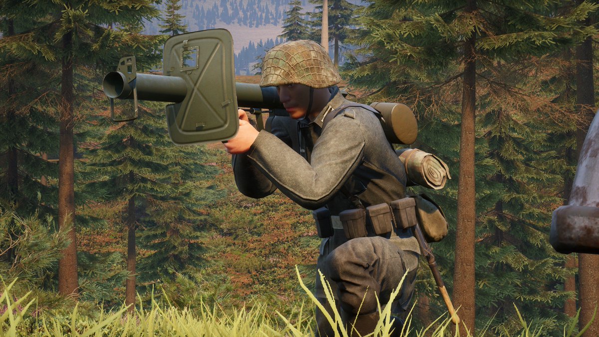 OpHarshDoorstop's tweet image. Anti-tank weapons are coming to our game. You'll be able to use these against the new vehicles that are being added, as well as any vehicles that mod creators add to the game.
