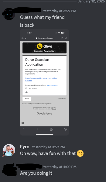FrozenBox's tweet image. So I got a DM last night... #dlive No matter how much I want to leave this platform in the past, it keeps sneaking up... like, can y'all just stop??