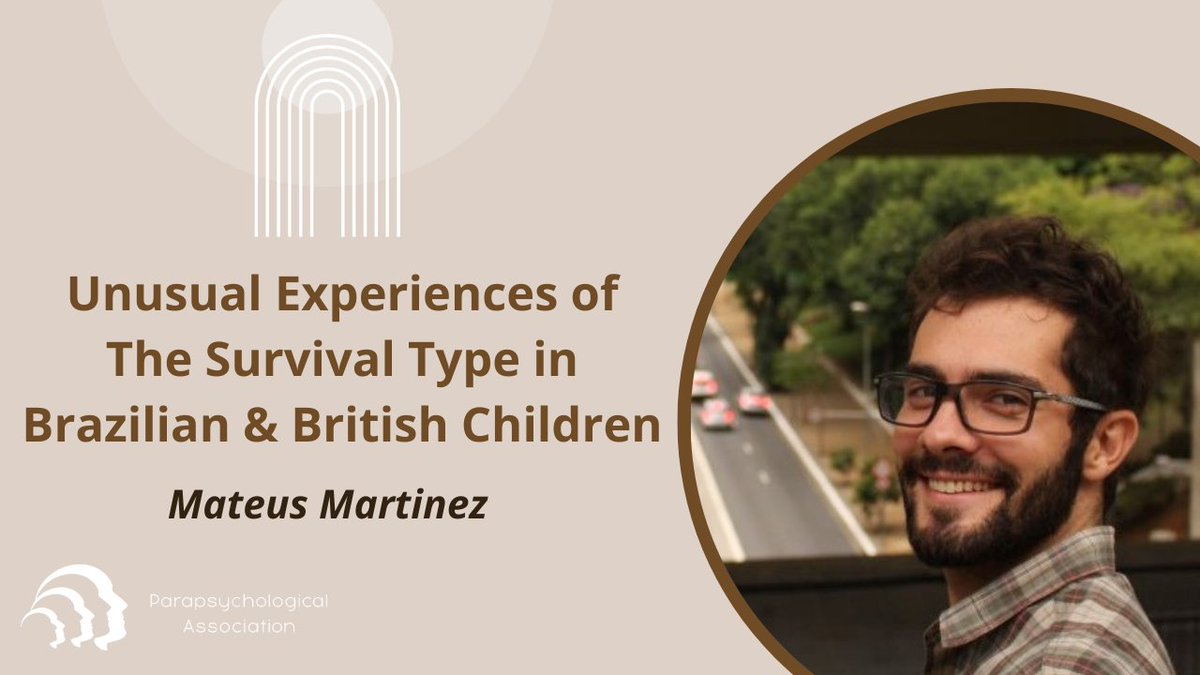 How do #children in Brazil &amp; the UK interpret mysterious experiences related to the #survival of #consciousness after death? Mateus Martinez discussed this ongoing cross-cultural research at the #PA2023 convention in Oslo. Watch it here: youtu.be/s46xBJ6LgR0 #parapsychology