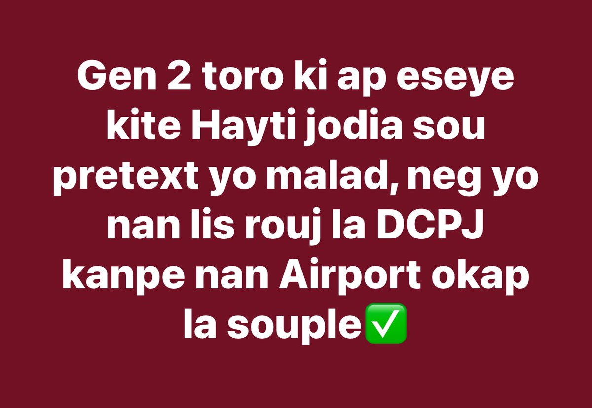 GivenchiAlpach2's tweet photo. Oken’n kontrikstè gang, fòmatè group gang pap kite Ayiti sou pretèks ke yo malad popilasyon an veye anwo veye anba paske fòk malandren sa yo peye pou sa yo fè popilasyon an nan fòme group gang pap kite si pa la nan peyi a https://t.co/6hE6cbEPDj