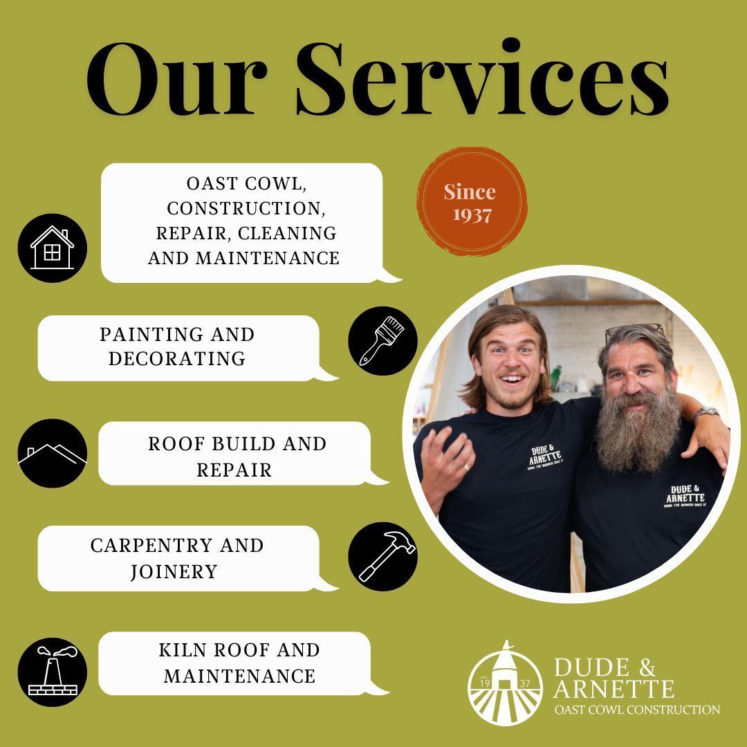 Dude and Arnette - Oast Cowl Specialists tweet media