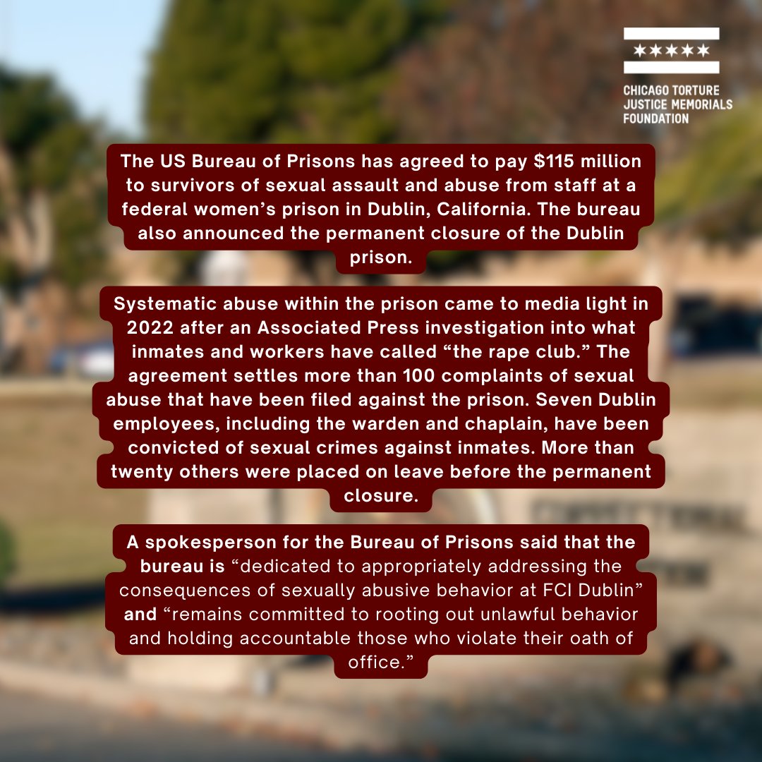 Chicago Torture Justice Memorials Foundation tweet media