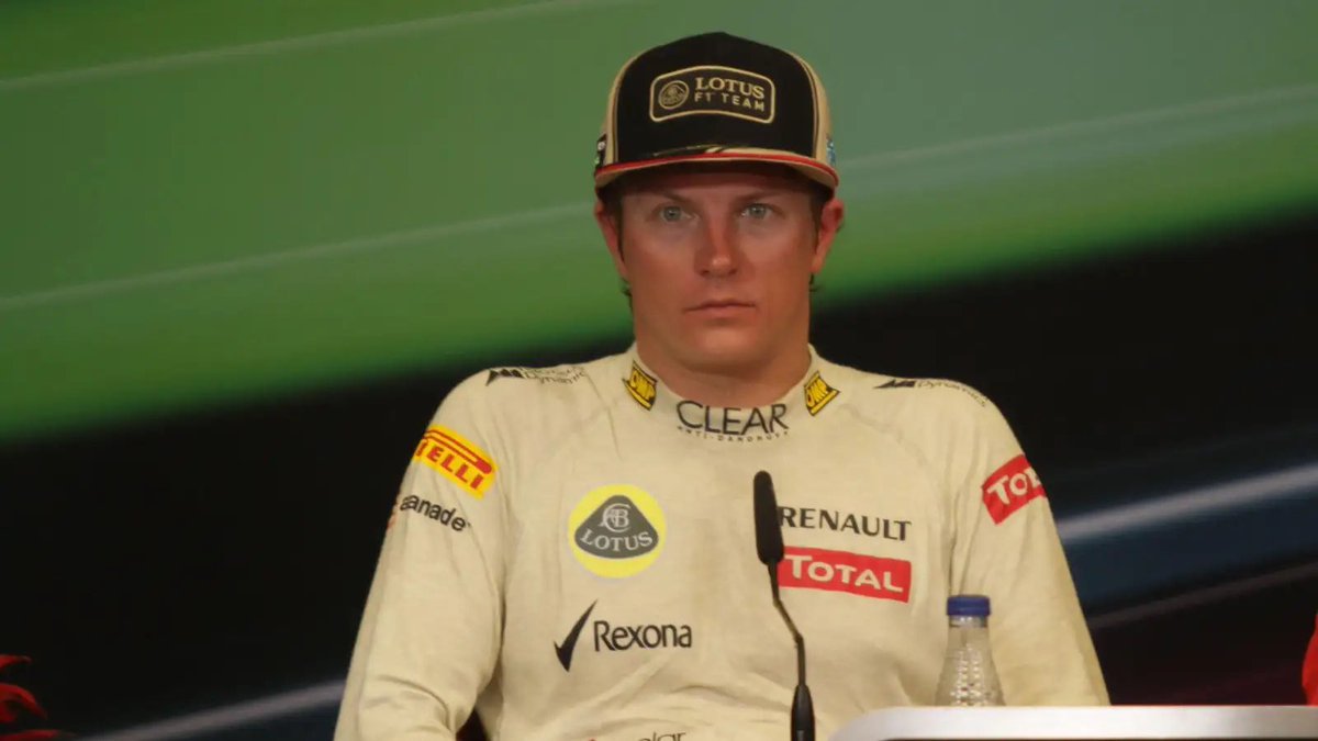 stats_feed's tweet photo. F1 driver Kimi Raikkonen nearly bankrupted the Lotus team by being too good. His contract said that he would be awarded €50,000 for every championship point scored. Lotus thought their car would be so uncompetitive that year that it would not be a problem. Kimi went on to score 207 points.