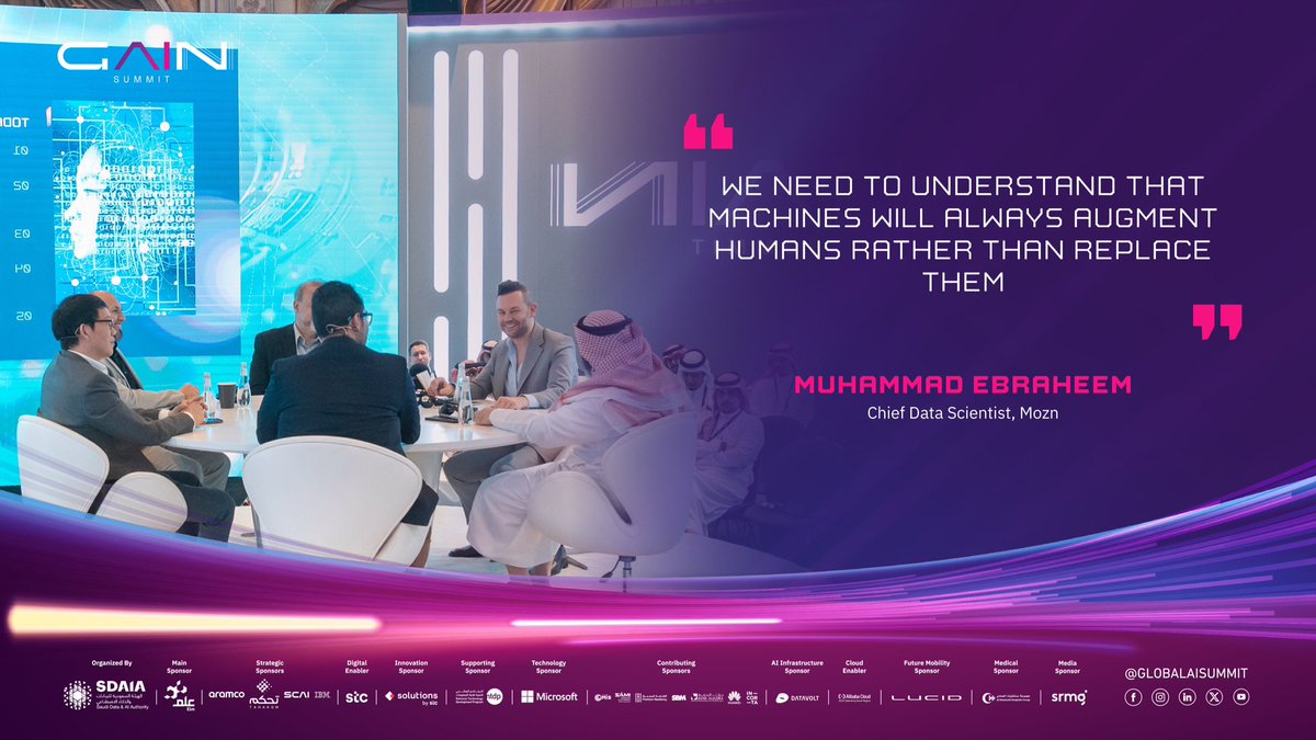 Excerpts from a speech delivered by Muhammad Ebraheem, Chief Data Scientist at Mozn, during the third #GainSummit.