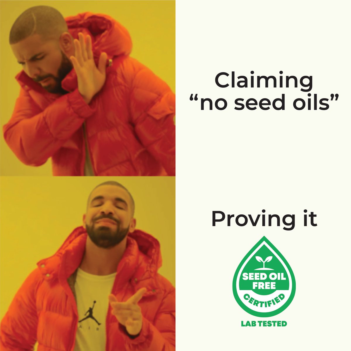 With hundreds of seed oil free snacks and restaurants emerging, we're here to keep the industry accountable with independent lab testing to ensure transparency and purity.
#seedoilfree #seedoilfreecertified