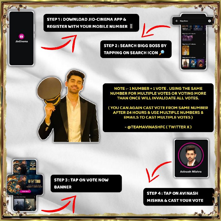 IamRealNick_'s tweet image. FINAL WAR ON VOTING LINES 🔥 

This is the moment we’ve been working tirelessly for these past three months.

All the sleepless nights, constant planning, &amp;amp; undying support come down to this.

Every single vote counts &amp;amp; make Avinash winner.

#AvinashMishra #Avisha #BiggBoss18