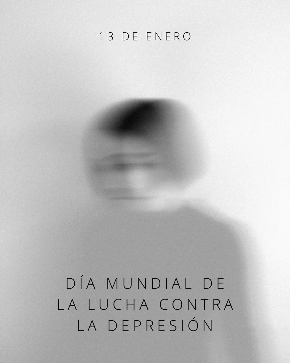 "Hoy y siempre, recuerda que no estás solo. 
La depresión puede parecer oscura y abrumadora, pero hay esperanza y ayuda disponible.Tú puedes superar esto, tú puedes encontrar la luz al final del túnel. ¡No te rindas, sigue adelante!"

#DiaMundialDeLaLuchaContraLaDepresio