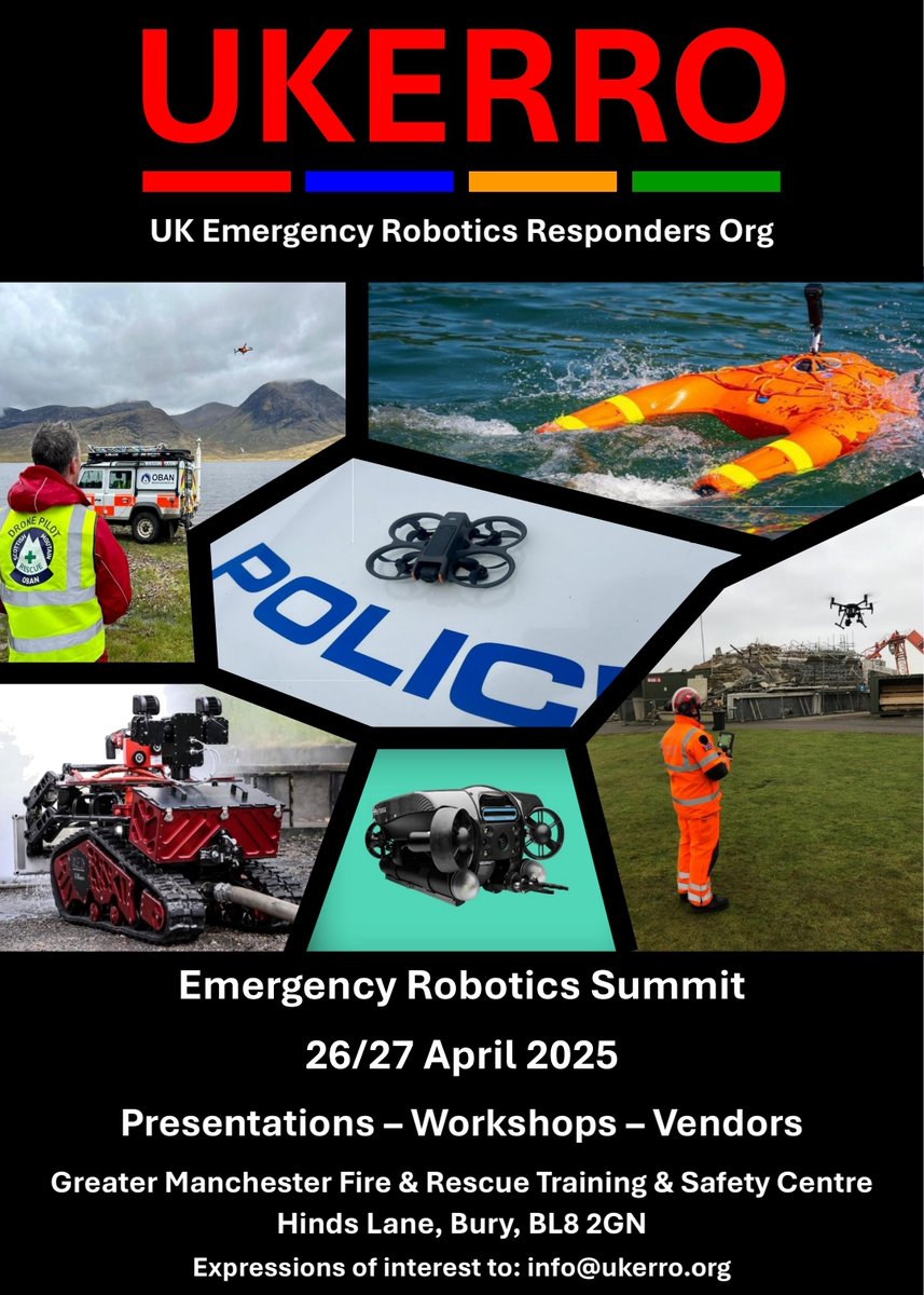dazarster's tweet image. Emergency Services/Volunteer SAR Drone Pilot/Robotics Operator? Event coming up soon specifically for responders with workshops, guest speakers &amp;amp; have-a-go scenarios. #dronesforgood