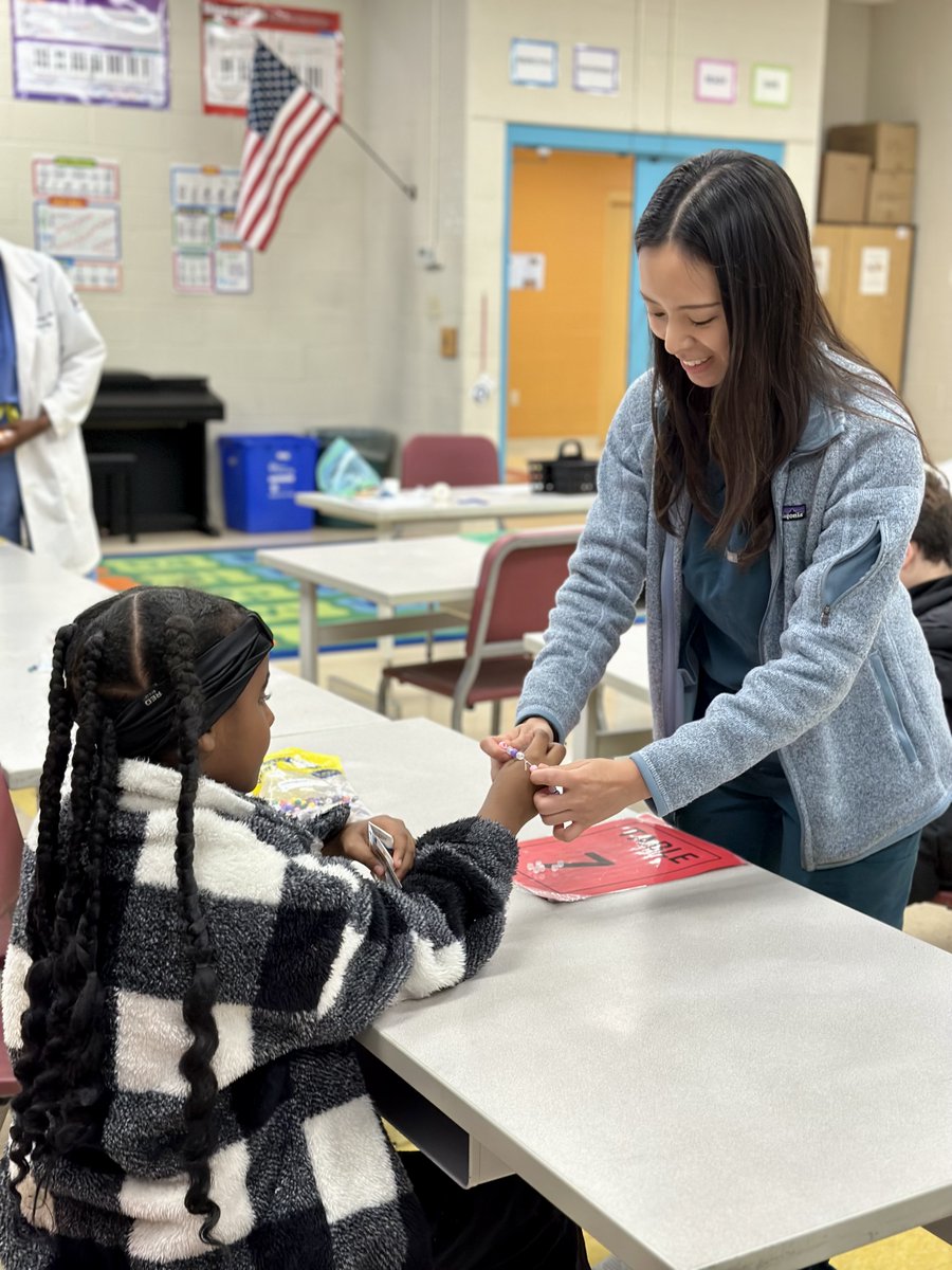 BrownMedicine's tweet photo. Bringing skin education to kids! The Community Health Advocacy Program (CHAP) + Skin of @SkinofColorcomm hosted lessons at Robert Bailey Elementary to teach kids everything from skin health basics to skin cancer.

#CommunityEngagement #MedicalOutreach #SkinOfColorCommunity https://t.co/sXYeXsej3Y