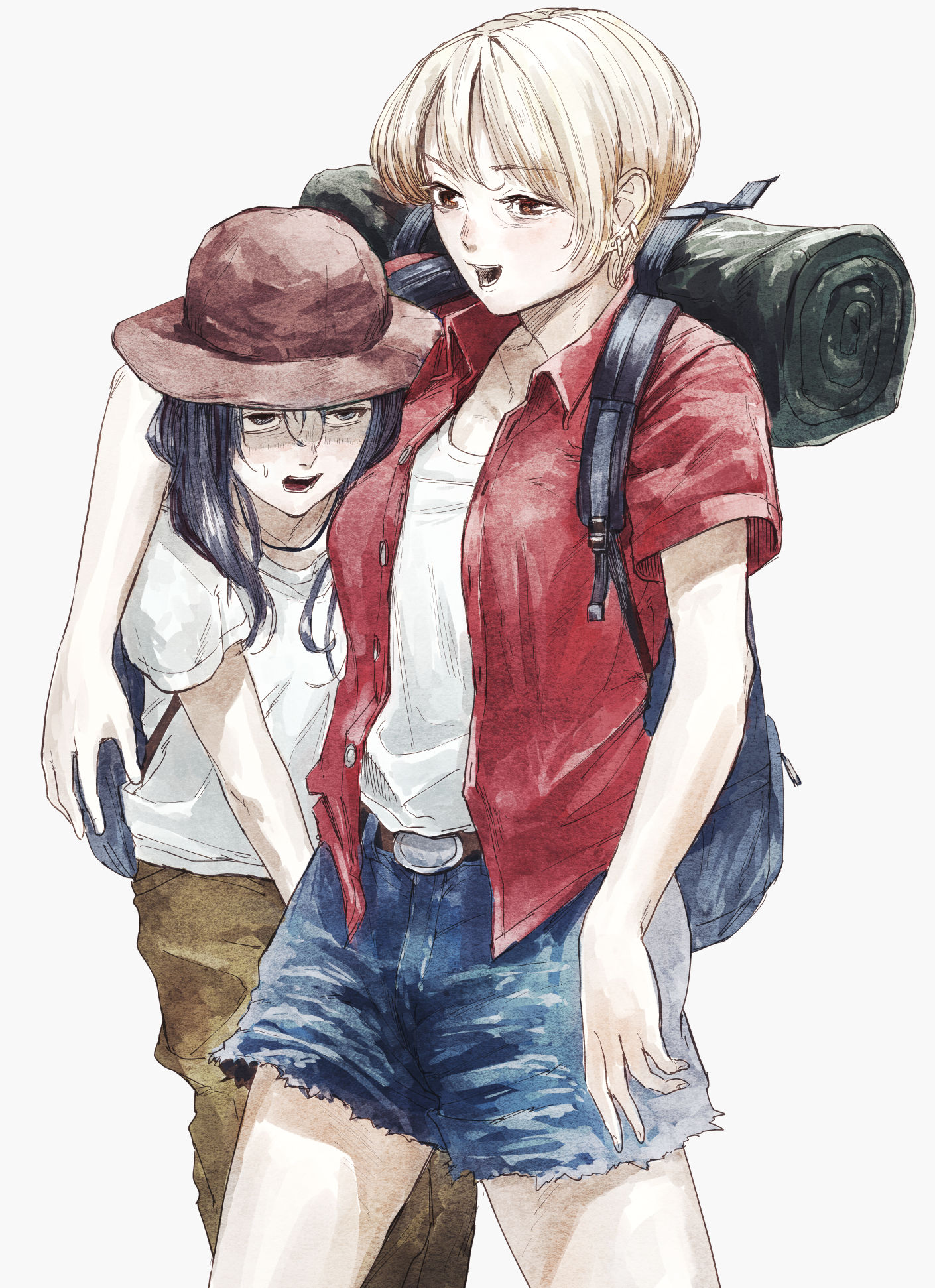 貴方、又はカップルの肖像画を描きます！ 西塔しゅんけ on X: 