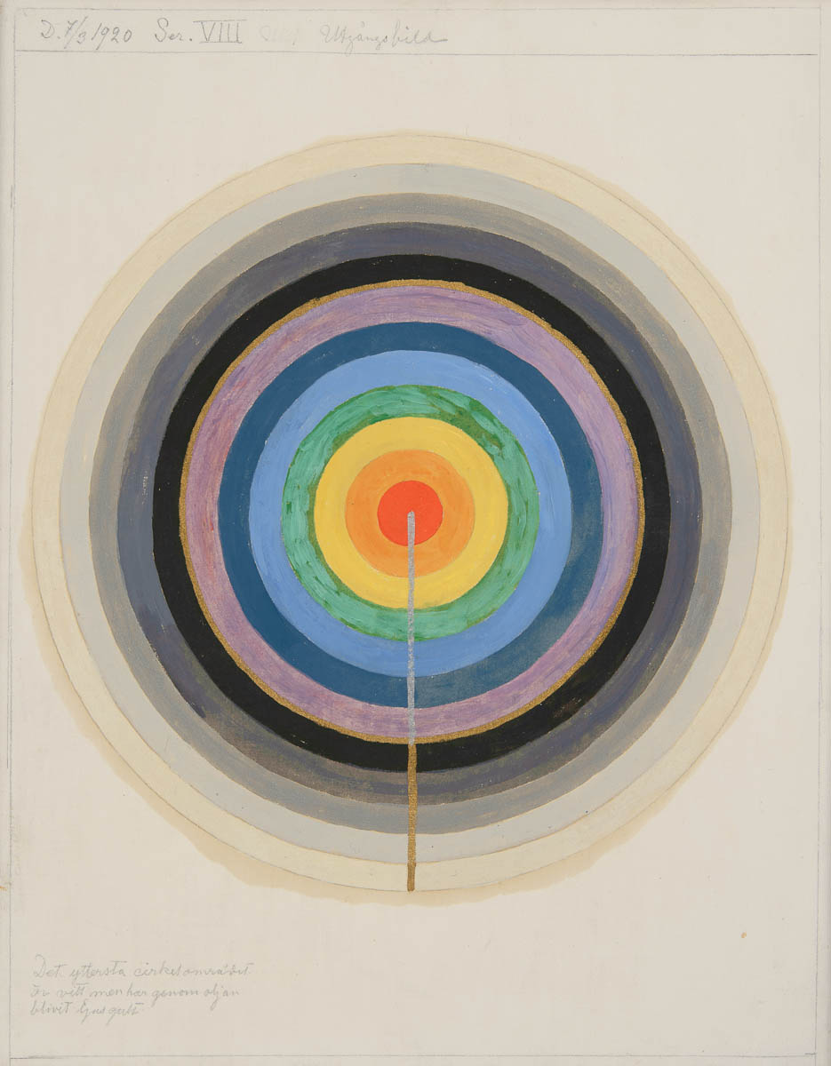 Hilma Af Klint, From the Swan series, 1913-1916 #WomensArt 

#FullMoon