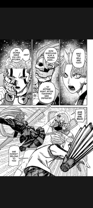 YAYYY GETTING ALONG PARTY also I find it funny how fast zumas hair grew out. It must have been like, at least 2 months or something since his arc in the story 