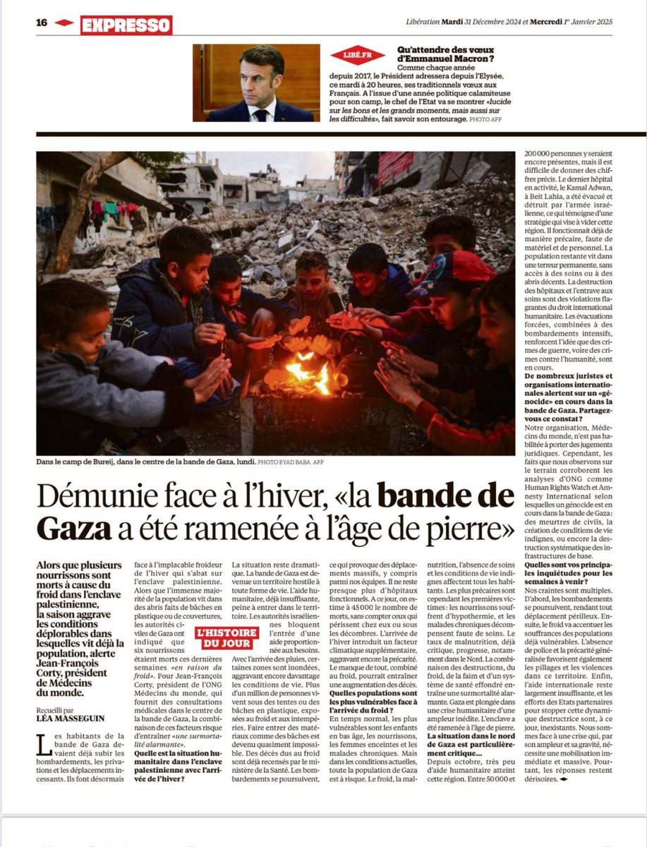 JfCorty's tweet photo. #Gaza Des meurtres de civils par dizaines quotidiennement, des conditions de vie indignes, l’aide proportionnée empêchée et la destruction délibérée de structures essentielles. ⁦@MdM_France⁩ https://t.co/E0vU8A5ADP