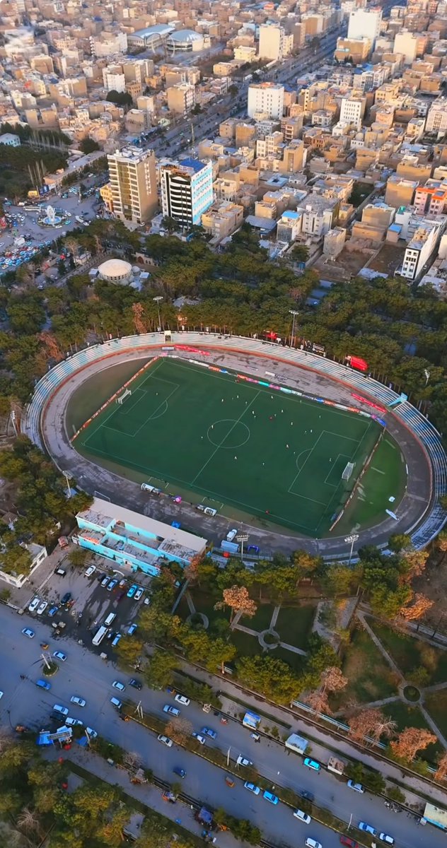 A football stadium in Herat, Afghanistan ⚽️