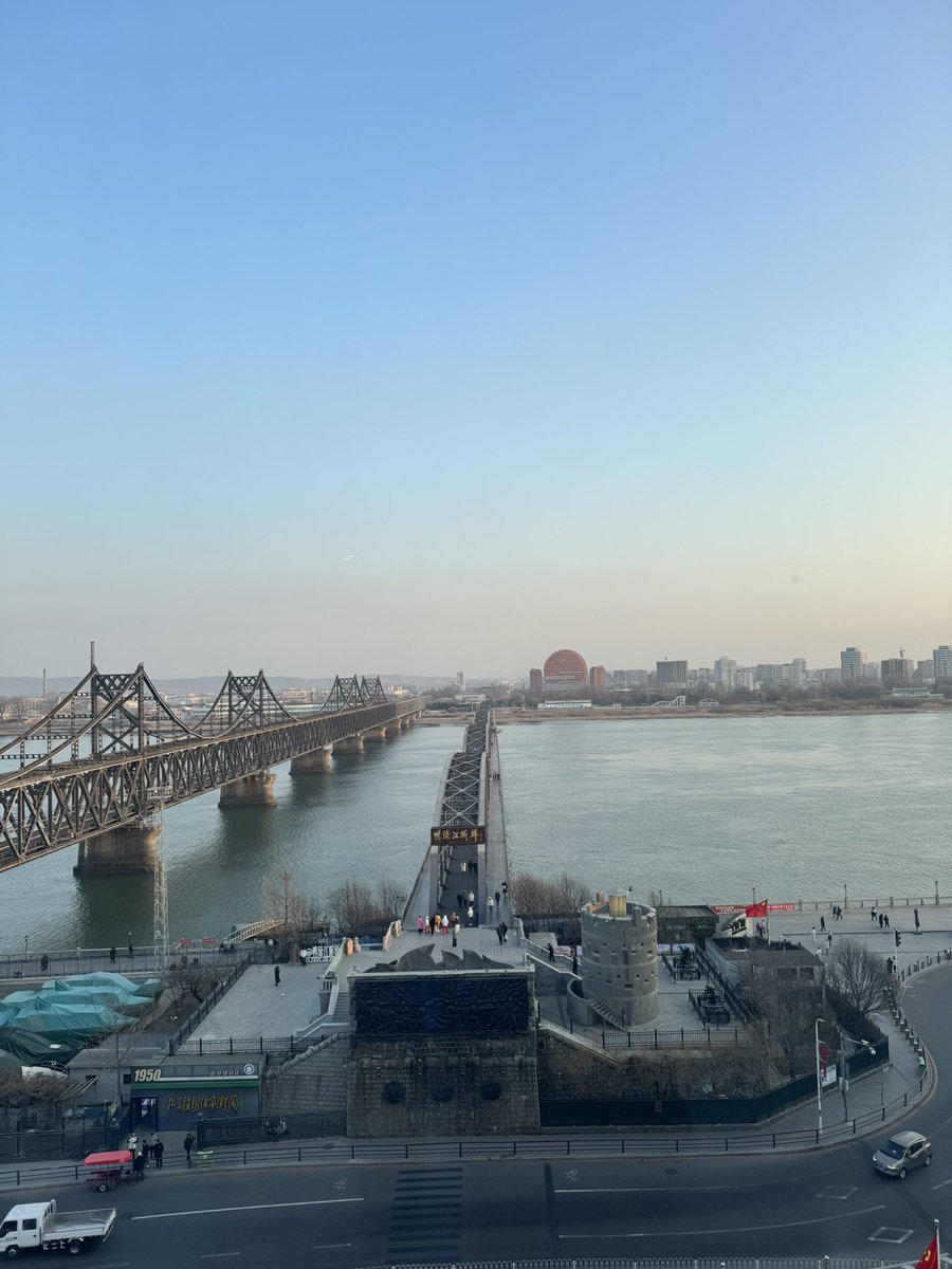 InqiyadP's tweet photo. 5. Dandong - a city near the North Korean border. You could see North Korea on the other side of the river. https://t.co/QksBYQrKPc