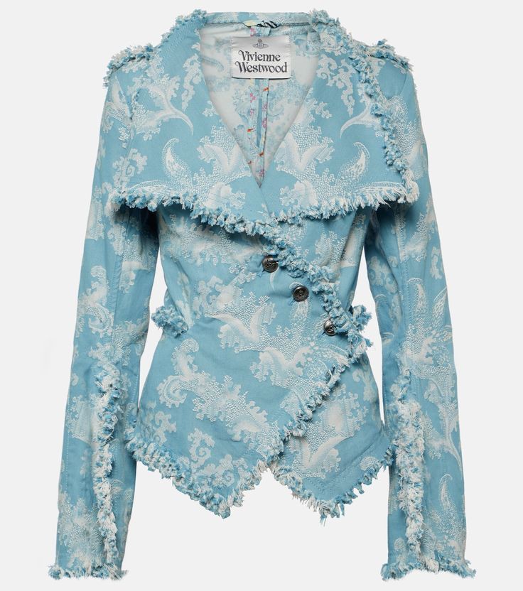 H3art0fChrom3's tweet photo. ☆Vivienne Westwood Worth More Frayed Denim jacket https://t.co/lM3zQxYFyY