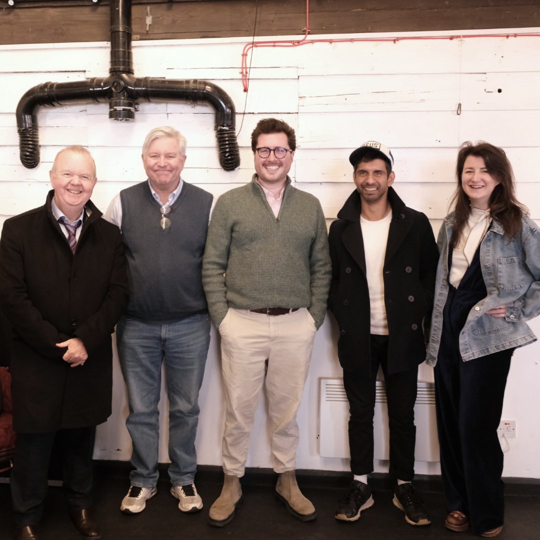 And we're off! It was great to have Nick &amp; Ian on site today for the start of rehearsals for The Autobiography of a Cad. 🎩

7 Feb – 22 Mar
🎟️ watermill.org.uk/cad