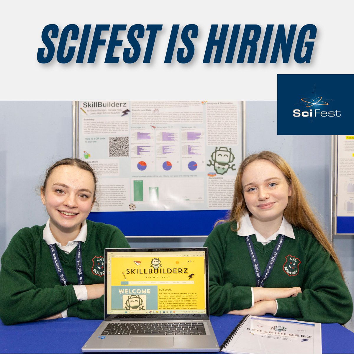 Sheila Porter (@sheilaeporter) on Twitter photo Please share! 'SCIFEST IS HIRING' Visit scifest.ie/News/SciFest-i… for more information. #BeapartofSciFest #jobopportunity <a href="/OideTechinEd/">Oide Technology in Education</a> <a href="/educateie/">Educate.ie</a> <a href="/EducateTogether/">Educate Together</a> <a href="/WITSIreland/">WITS Ireland</a> <a href="/CWITirl/">CWiT - Connecting Women in Technology</a> Please share! 'SCIFEST IS HIRING' Visit scifest.ie/News/SciFest-i… for more information. #BeapartofSciFest #jobopportunity <a href="/OideTechinEd/">Oide Technology in Education</a> <a href="/educateie/">Educate.ie</a> <a href="/EducateTogether/">Educate Together</a> <a href="/WITSIreland/">WITS Ireland</a> <a href="/CWITirl/">CWiT - Connecting Women in Technology</a>