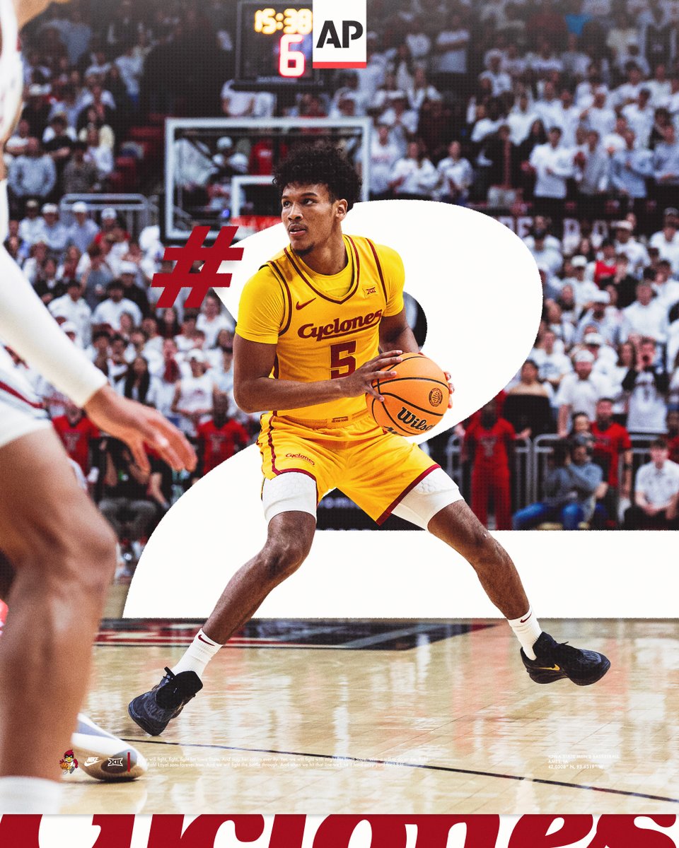 CycloneMBB's tweet image. The Highest Ranking in Program History.

#Cyclones | #C5C