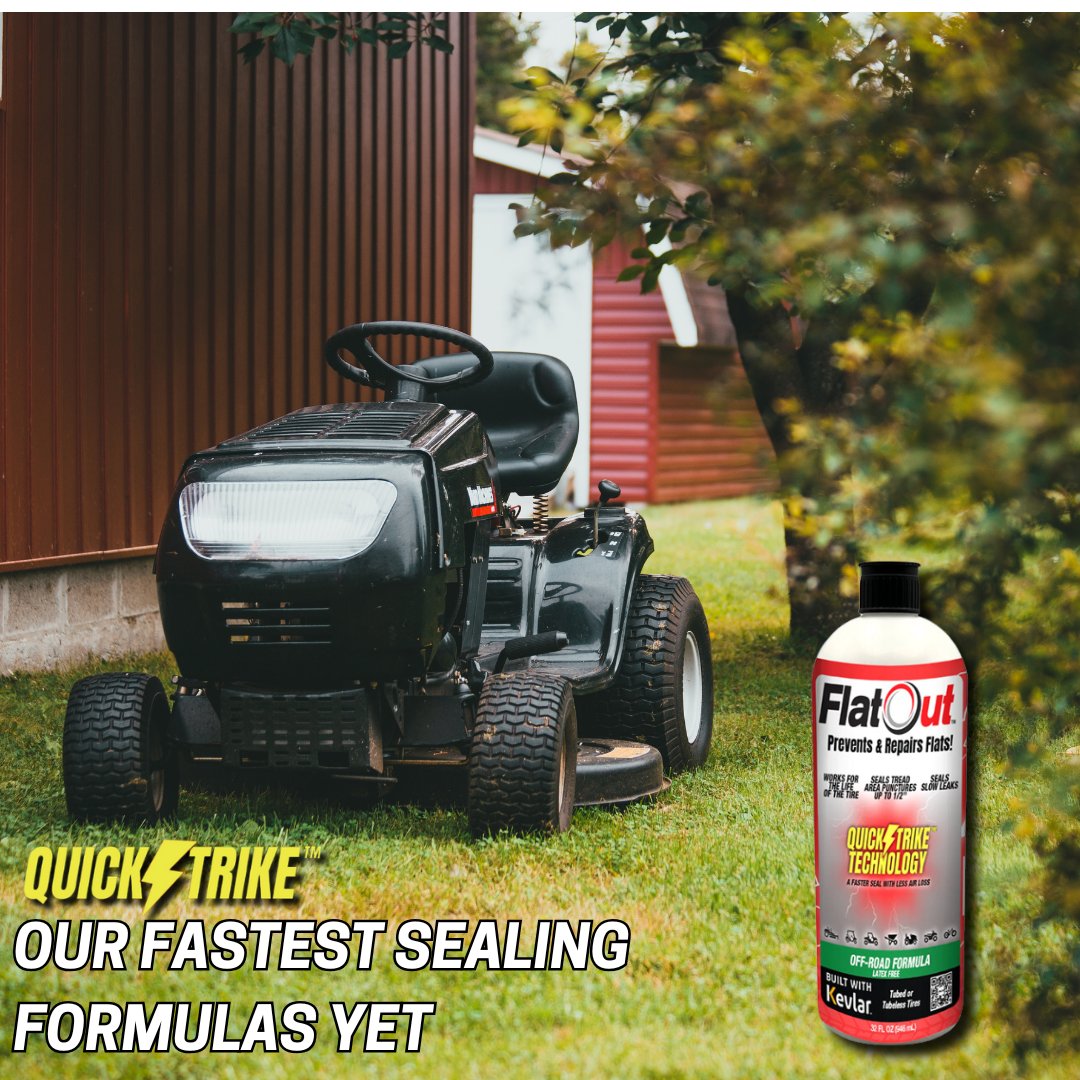 flatouttire's tweet image. FlatOut QuickStrike Off Road Formula flows to the puncture quicker for when there’s no air to spare….and it is easier to install! 

NOT RECOMMENDED FOR PASSENGER VEHICLES

#OffRoad #TireSealant #Quickstrike