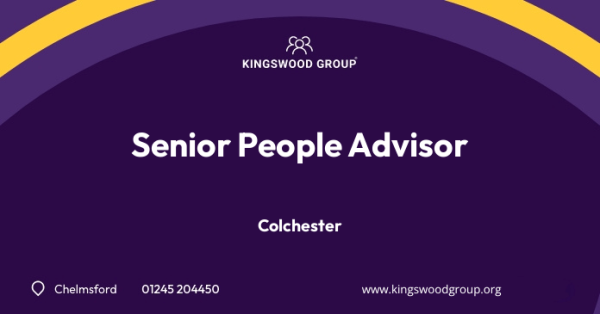 GroupKingswood's tweet photo. New Job! Senior People Advisor, £40,000 to 45,000 Per Year - #Colchester. https://t.co/AqVlfxHg2K https://t.co/kgbed7iqCx