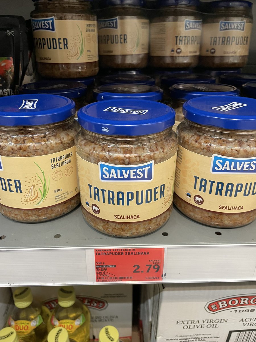 salvest võiks veits tootearendusega hoogu pidada. kas kõike on vaja purki panna?