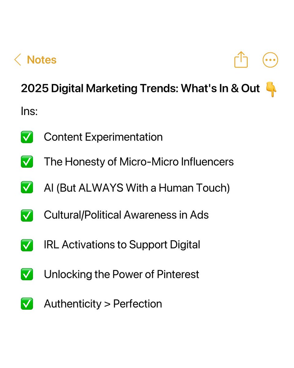 RightLeftAgency's tweet photo. 2025 Digital Marketing Trends: What's In &amp; What's Out 👇 https://t.co/YGcPIvHUmD