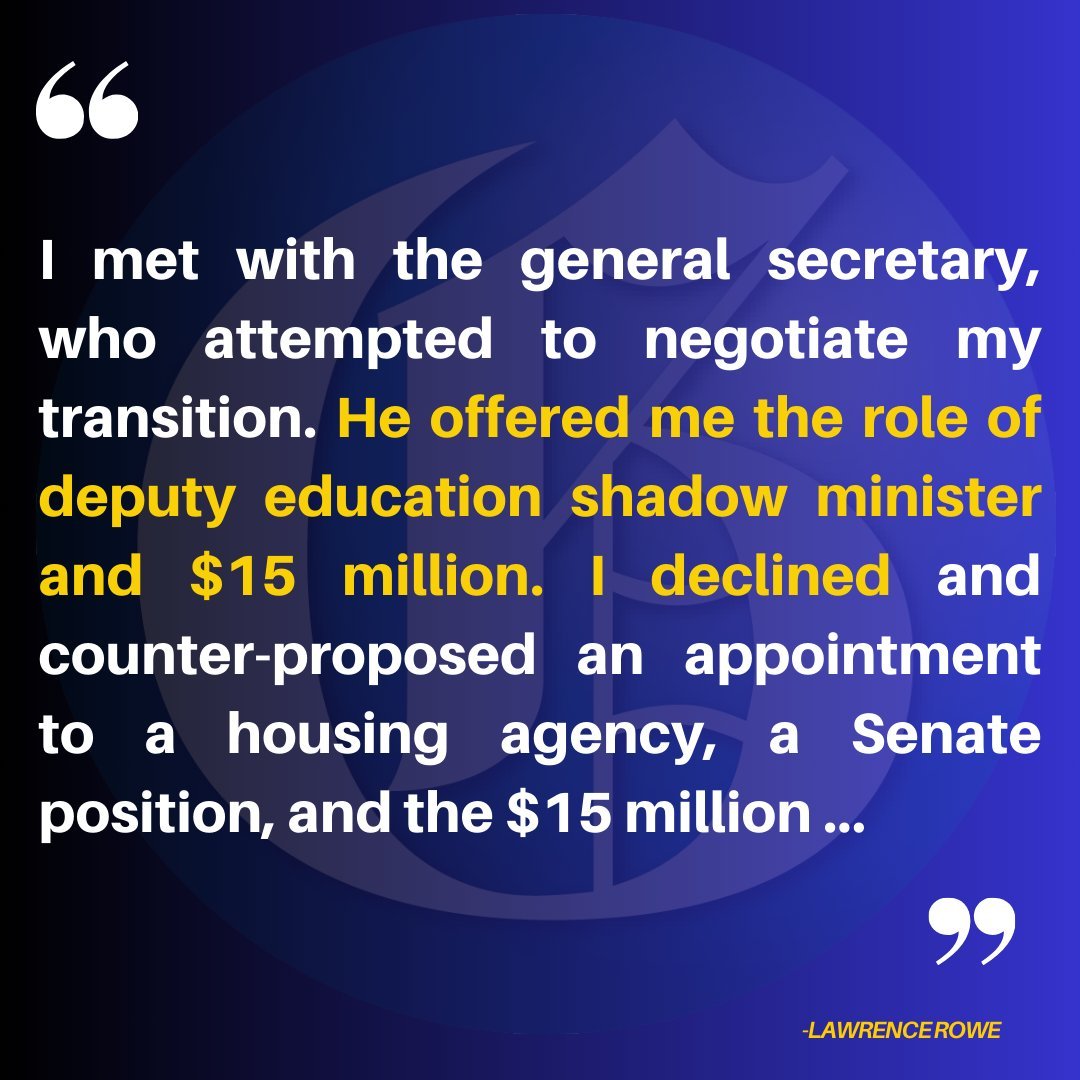 JAProsperity's tweet photo. Hello #NawNoIntegrity @integrityja is @MarkJGolding and his cronies Cde #LawrenceRowe talking about you know? 

I know you all busy planning and scheming and missing what's already planned and schemed. 

Notice anything corrupt here? How many #Illicit acts you count? https://t.co/xDcP1brdua