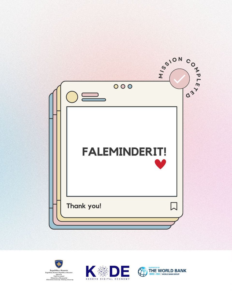 bitacademypage's tweet image. Gati 3 vite bashkëpunim me KODE, Ministrinë e Ekonomisë dhe Bankën Botërore:
➡️ 80 trajnime Python (Prishtinë)
➡️ 160 trajnime ReactJS (Prishtinë & Malishevë)
➡️ 40 të tjerë në ReactJS (Prishtinë)
Rezultatet e këtij bashkëpunimi janë shumë më tepër se numra 🙌.
#BITAcademy #KODE