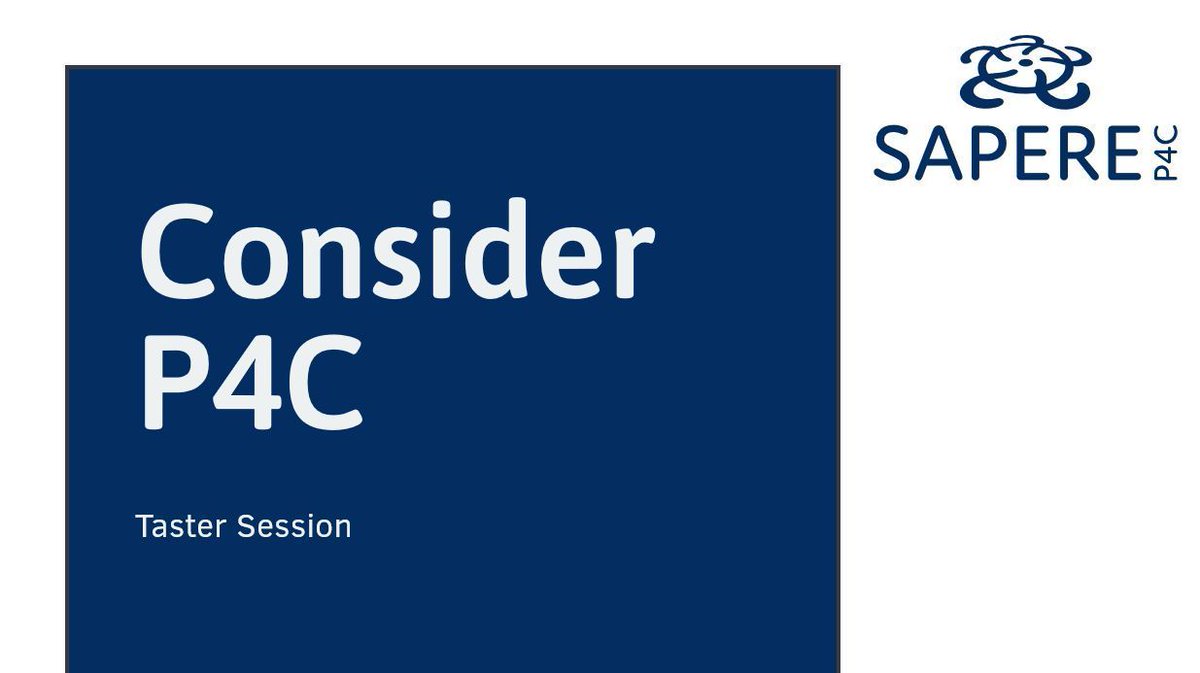 Consider P4C sessions are FREE and a starting point to join the SAPERE Pathway. Our next online Consider session has an P4C &amp; RE/RVE/RME subject spotlight on 4th Feb at 14:00-15:00 and can be booked here: buff.ly/3C8ZJHc