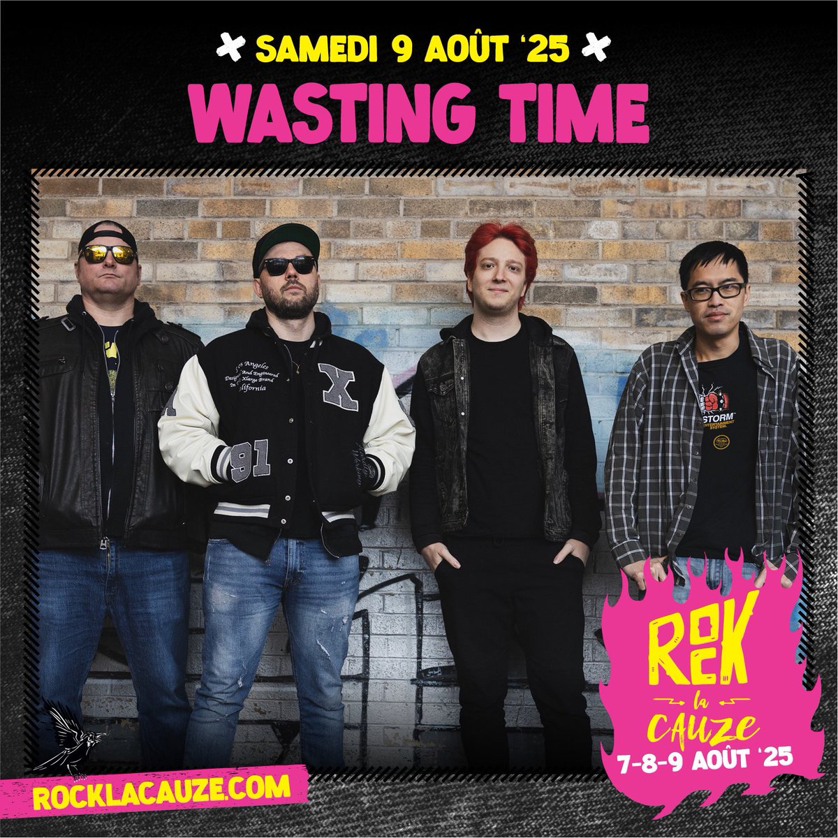 We return to Victoriaville this summer for Rock La Cauze 2025! 🔥