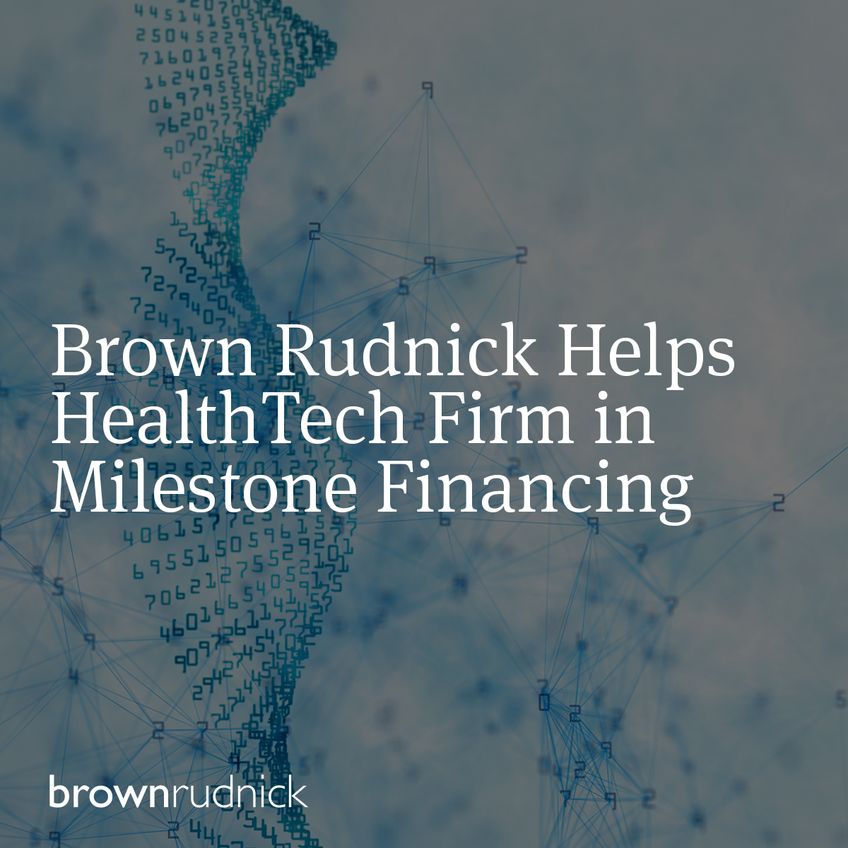 BrownRudnickLLP's tweet image. Brown Rudnick represented healthtech company DeepLook Medical in a #SeriesA funding round.

Partners Matt Uretsky and Sage Revell led the deal team, which included associates Rachel Moroknek, Chris Raymond and Ken Franklin. Read the full announcement here: tinyurl.com/y3xesz9b