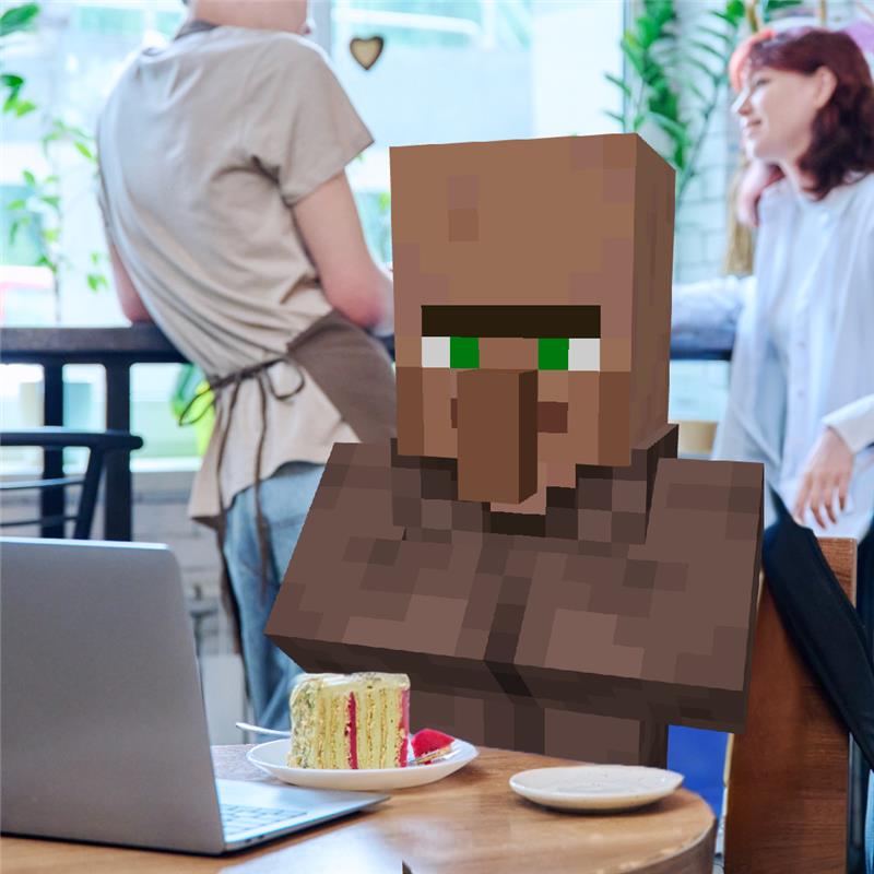 Minecraft tweet media