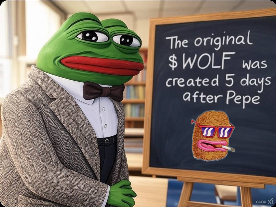 versallesthiago's tweet photo. @TraderKoz Landwolf was created 5 days after pepe

if you missed pepe in 2023
if you missed brett in 2024

don’t miss landwolf in 2025

this is the OG, wolf 0x33 sitting at 1.8M https://t.co/TJcRrycbZl