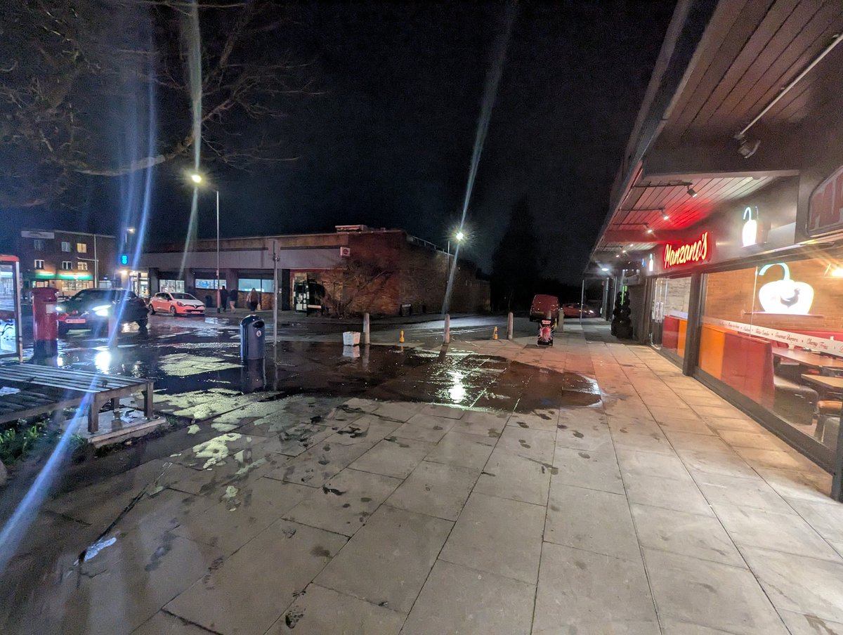 LukeAllsop's tweet photo. @wessexwater how much longer are you going to sit on this burst main on Fishponds road, Straits parade? Such a danger to pedestrians and disabled. @BristolCouncil https://t.co/G7Jwz2YPr5