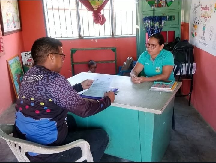 La Defensoría Del Pueblo Delegada Delta Amacuro, Dulce Mirabal Hernández, realiza visitas a los Centros Educativos, Correspondiente al año en curso 2024-2025, en materia de labor y vigilancia en el inicio de las actividades escolares.